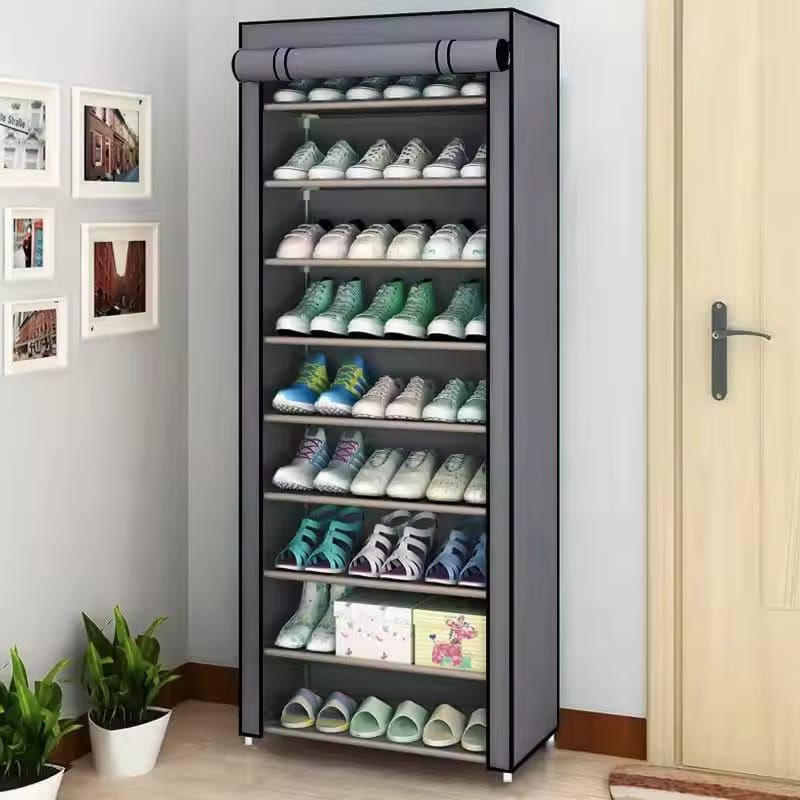 10-Layer Shoe Wardrobe Organizer